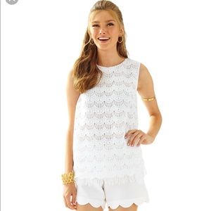 NWT Lilly Pulitzer Iona Shell Top, Size M
